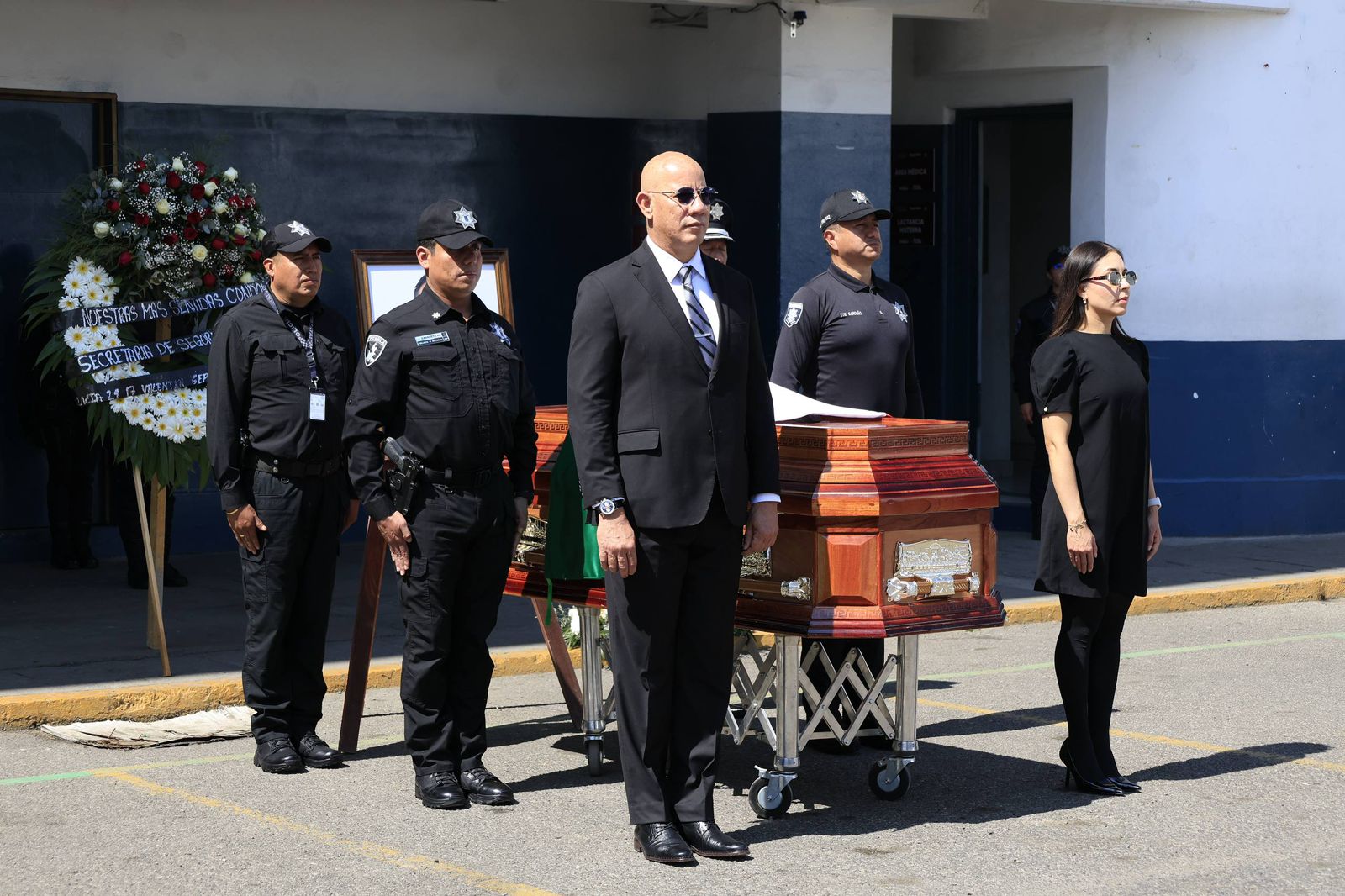 Con honor y respeto, despide SSP a policía fallecido en cumplimiento del deber 