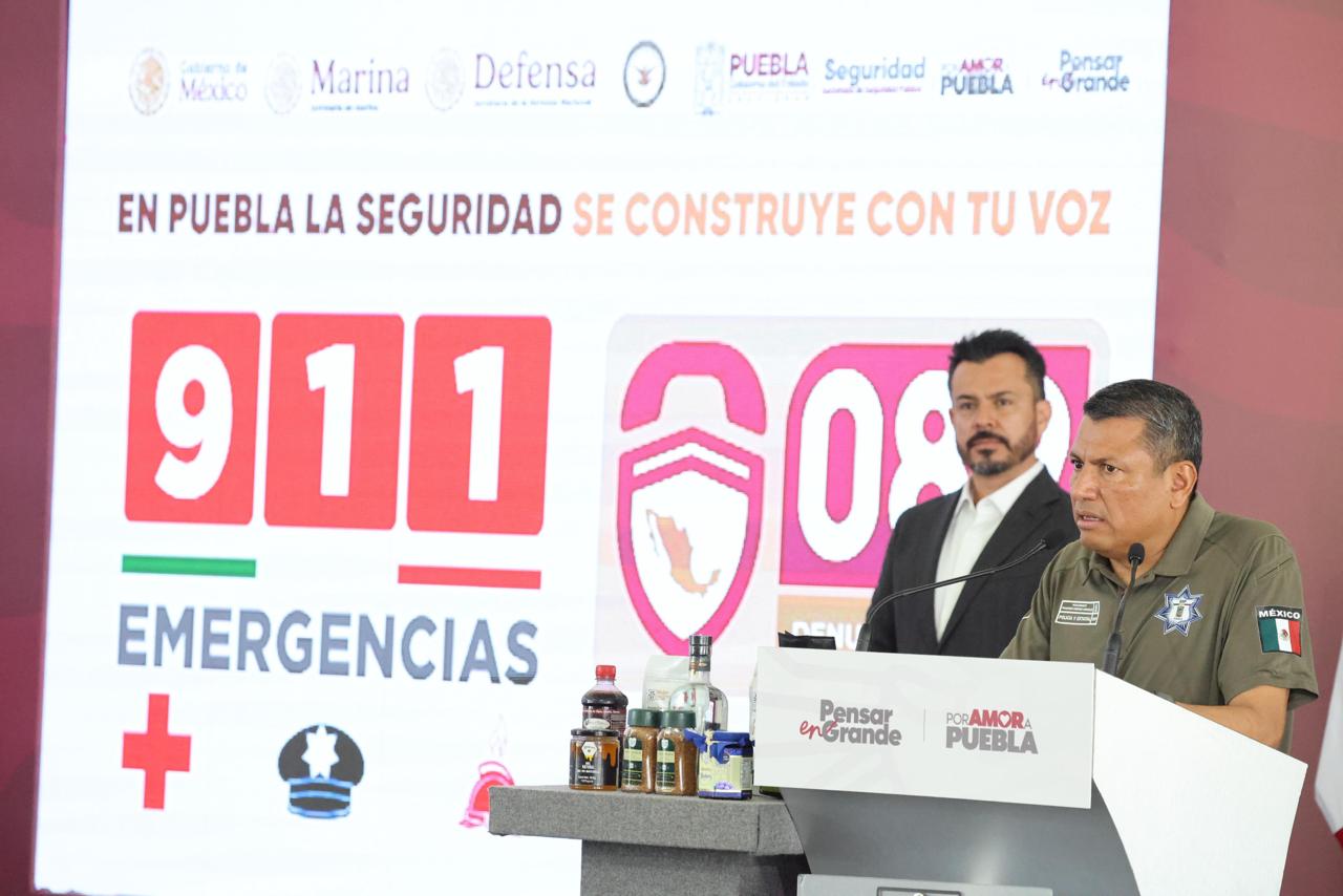 EN COORDINACIÓN CON FUERZAS ARMADAS, GOBIERNO ESTATAL MEJORA SEGURIDAD EN PUEBLA