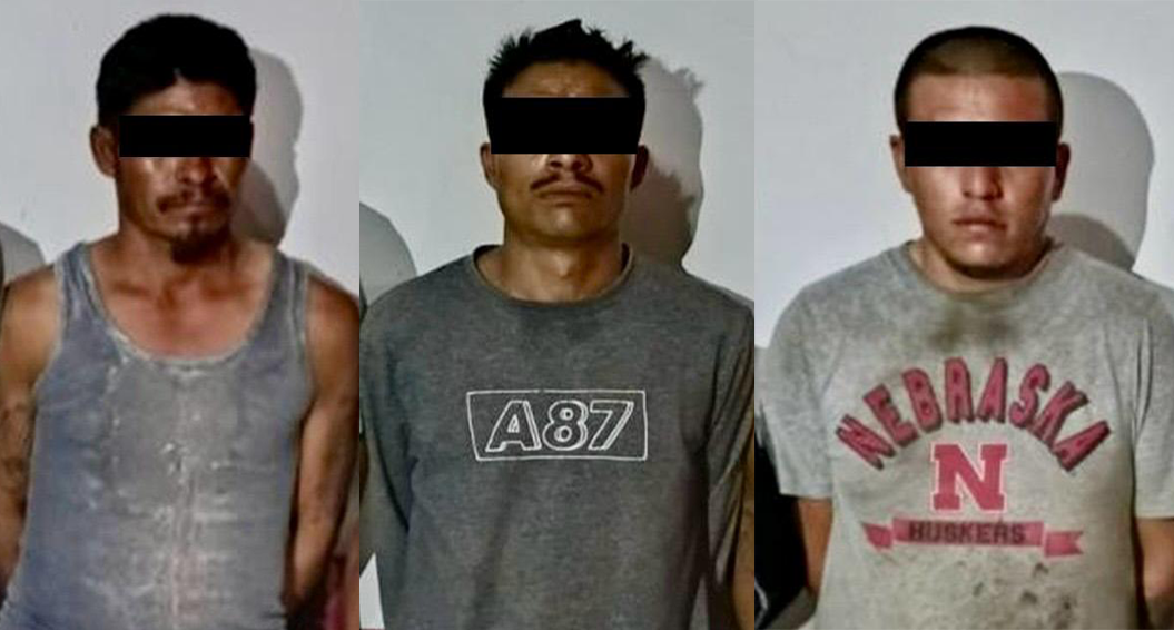 Detiene SSP a tres hombres por portación ilegal de arma de fuego