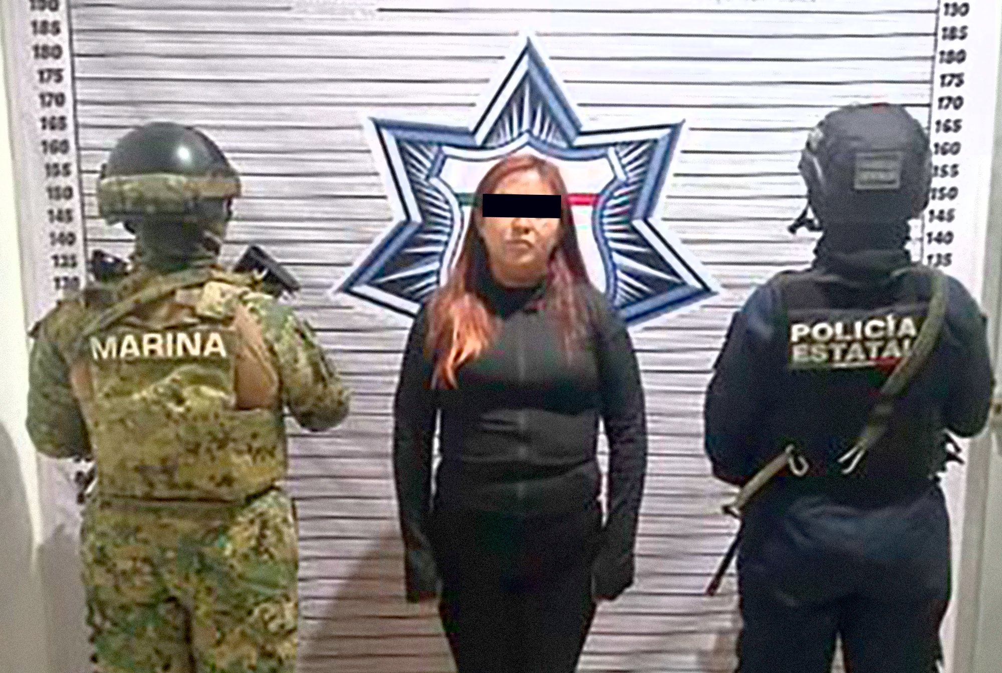 Seguridad Pública y Marina detienen a mujer presuntamente dedicada al robo 