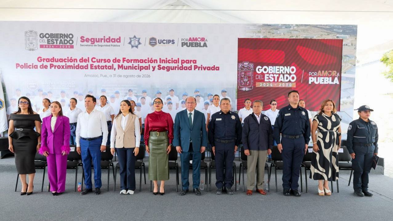 Gobierno del Estado respalda a policías con formación permanente y programas sociales