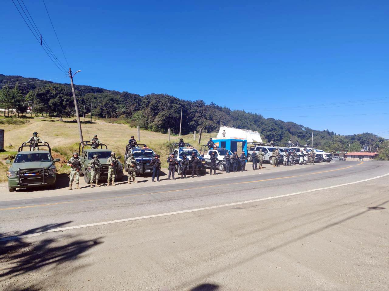 Implementan fuerzas de seguridad operativo interestatal Puebla-Veracruz