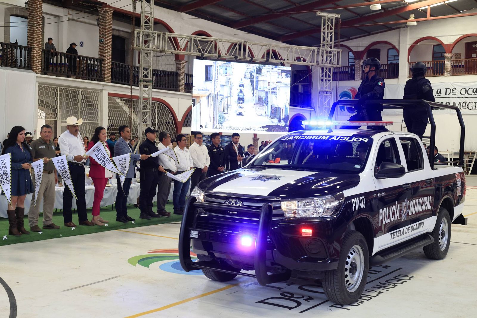 Fortalece SSP acciones de coordinación en la Sierra Norte de Puebla  