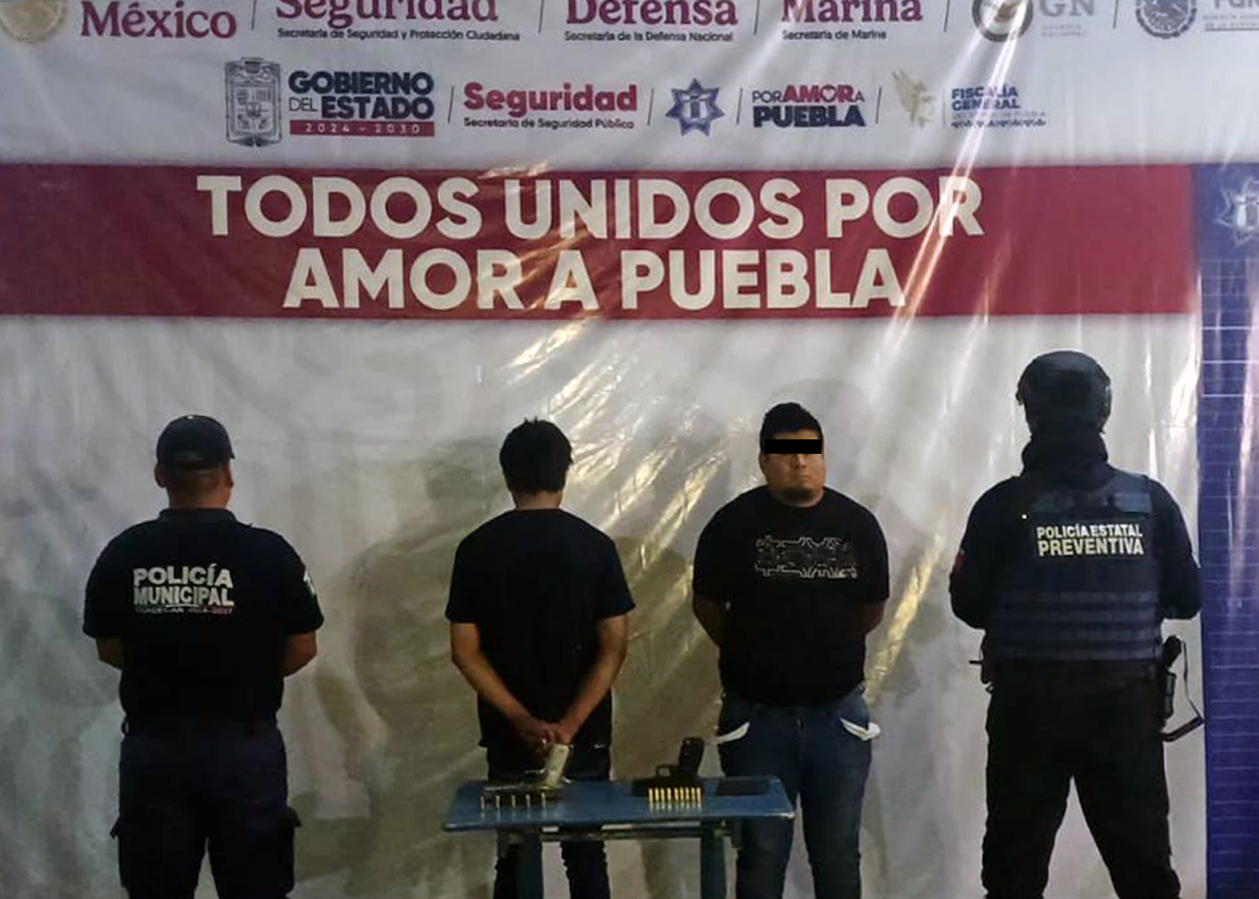 Detienen fuerzas de seguridad a dos presuntos asaltantes de la autopista Siglo XXI