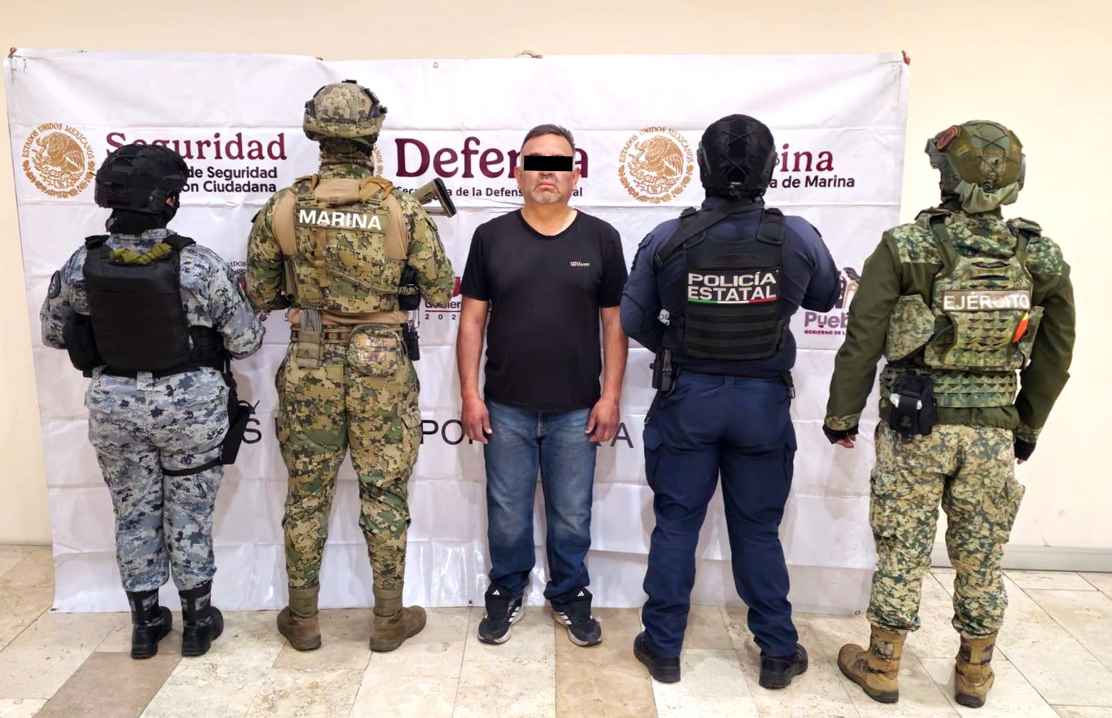 Fuerzas de seguridad detienen a hombre con diversas sustancias ilícitas 