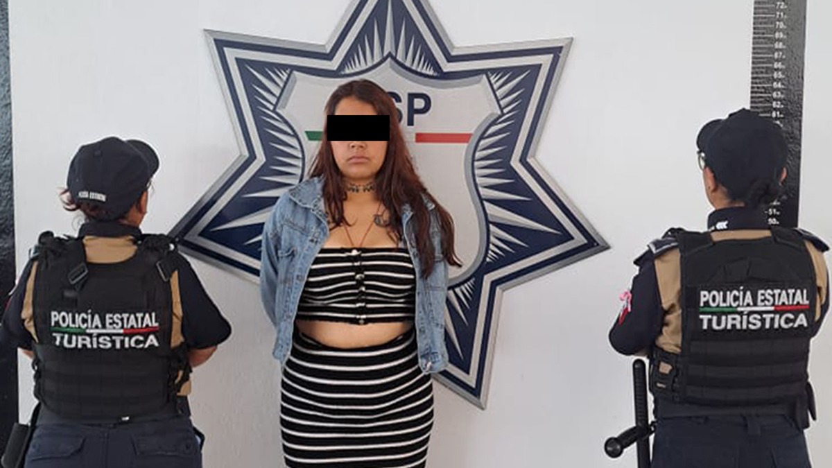 Detiene Policía Turística a presunta asaltante de RUTA