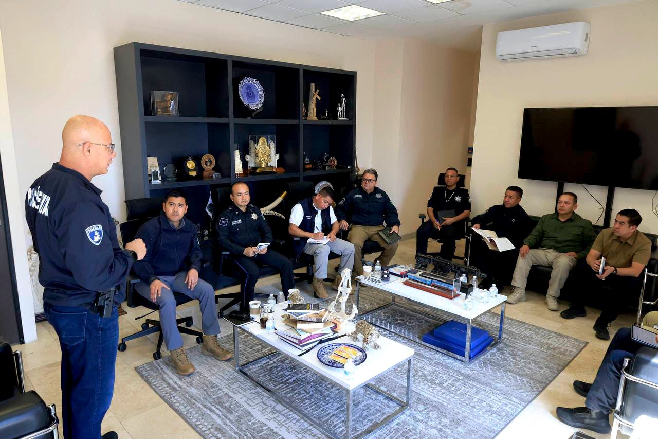 SSP Estatal refuerza coordinación interinstitucional con municipios de la zona metropolitana 