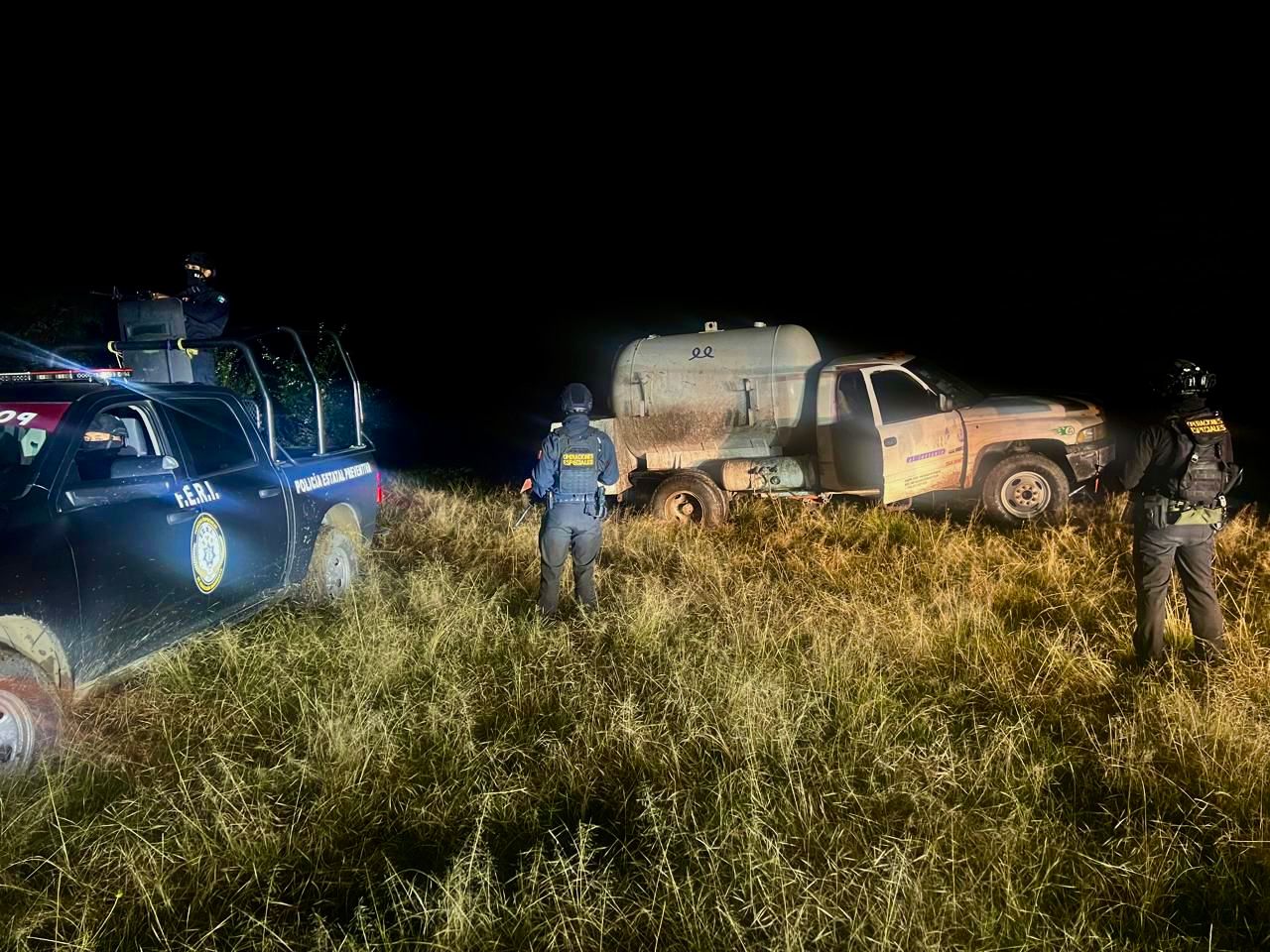 Asegura SSP dos vehículos relacionados con el robo de hidrocarburo 
