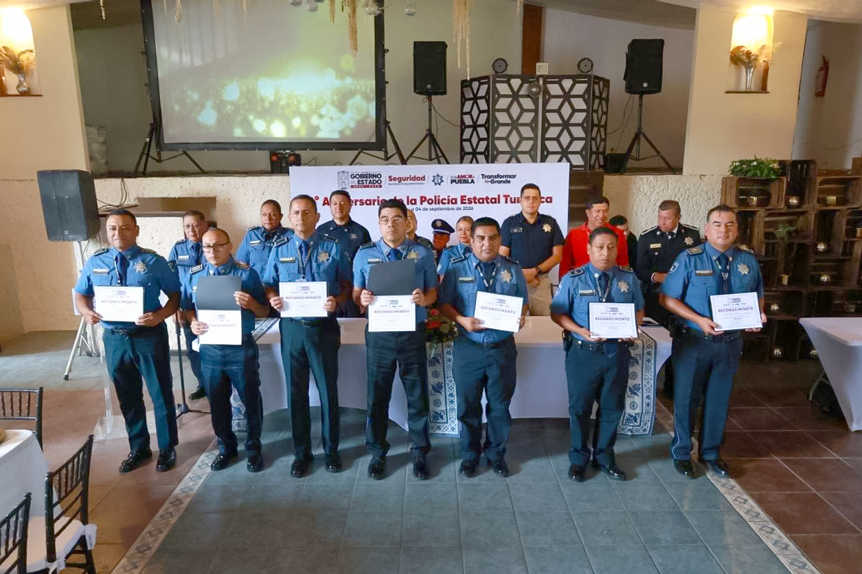 Policía Turística cumple 12 años de proteger, servir e informar a visitantes y poblanos