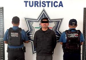 En acción inmediata, detiene SSP a hombre por robo a usuario de RUTA