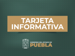 Tarjeta informativa de la Secretaría de Seguridad Pública