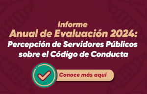 Informe Anual de Evaluación 2024: Percepción de Servidores Públicos sobre el Código de Conducta