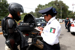 Con revisiones de motocicletas, inhibe SSP la comisión de delitos