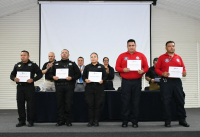 Certifica Puebla a 16 instructores caninos para reforzar la Seguridad Pública