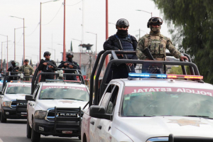Supervisan SSP y SEMAR labores operativas en San Martín Texmelucan