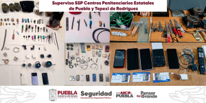 Supervisa SSP Centros Penitenciarios Estatales de Puebla y Tepexi de Rodríguez