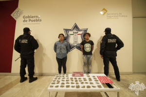 Detiene SSP a presuntos narcomenudistas de la esposa de “El Grillo”