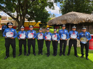 Reconoce SSP a elementos de la Policía Turística a 11 años de creación