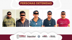 En distintas acciones, detiene Policía Estatal a cinco hombres armados