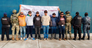 En operativo interinstitucional, fueron detenidos seis hombres relacionados con robo de hidrocarburos